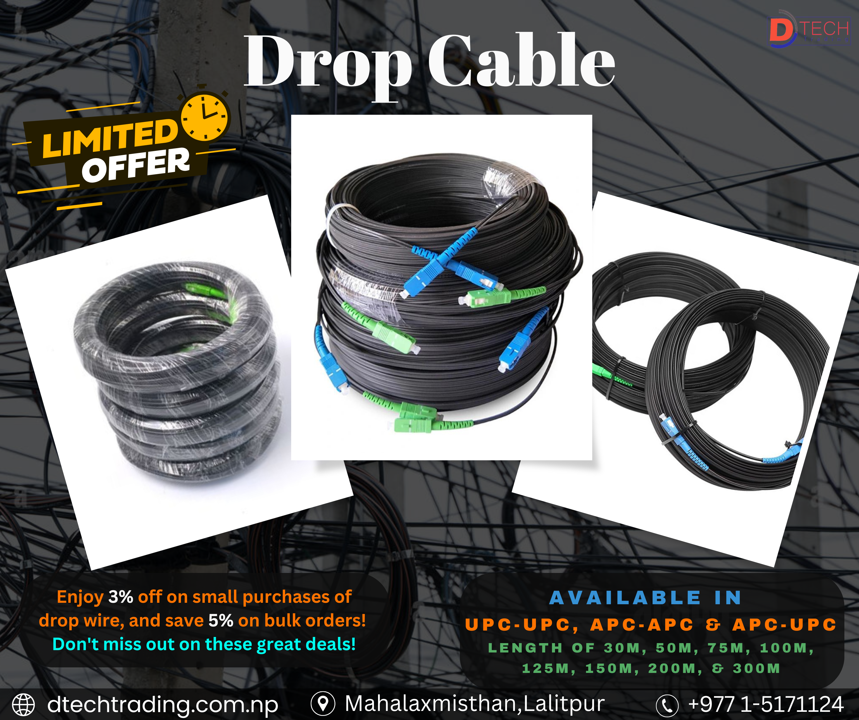 Drop Cable in Nepal